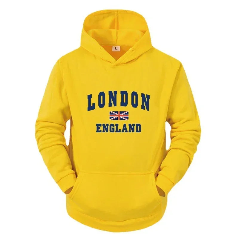 Hot Sales Hoodies Jogging Sweatshirts for Men Autumn Winter Versatile Daily Long Sleeves Sports Fashion Casual Comfortable Men's