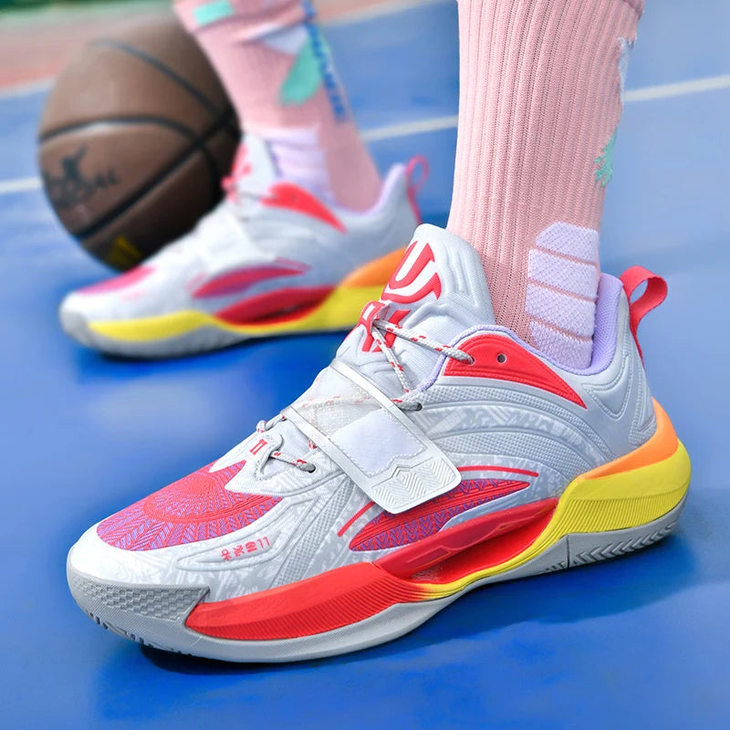 2025 New Style Basketball Shoes Sneaker comfortable air cushion Shoes36-45 lightweight high rebound combat basketball shoes same
