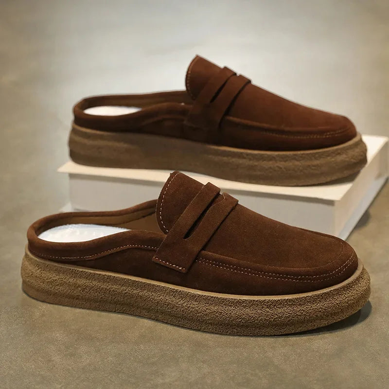 2025 Men's Casual Shoes Fashion Business Loafers for Men Formal Shoes Designer Moccasins Lightweight Driving