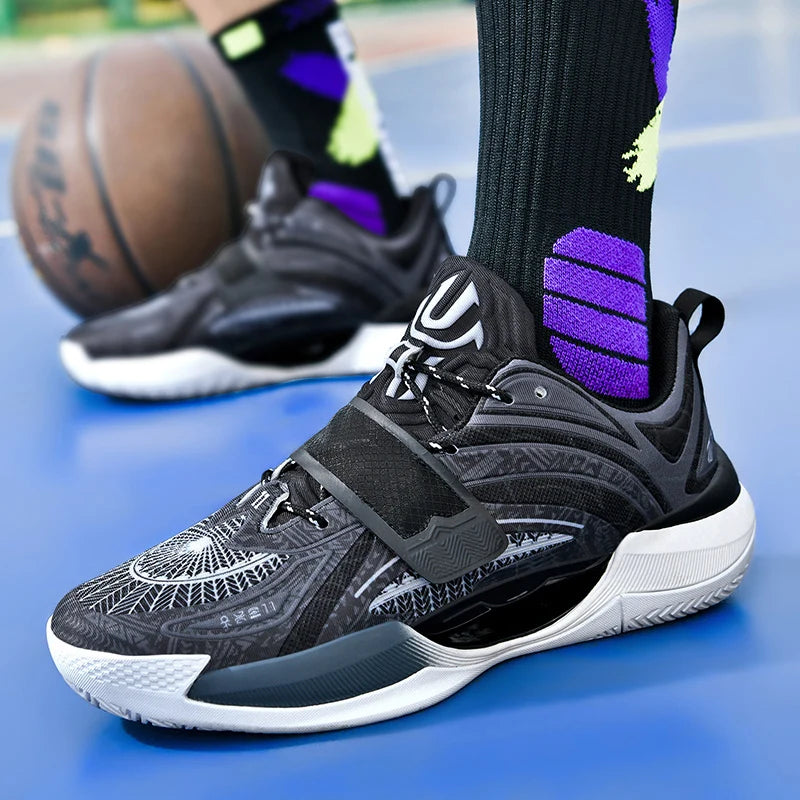 2025 New Style Basketball Shoes Sneaker comfortable air cushion Shoes36-45 lightweight high rebound combat basketball shoes same