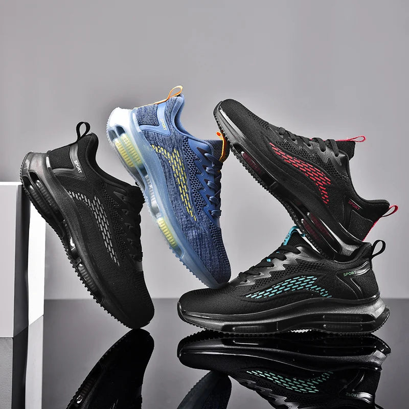 High Quality Sneakers Male Trend Red Platform Basketball Shoes Men Casual White Sport Walking Sneakers Men's Trainer 2025