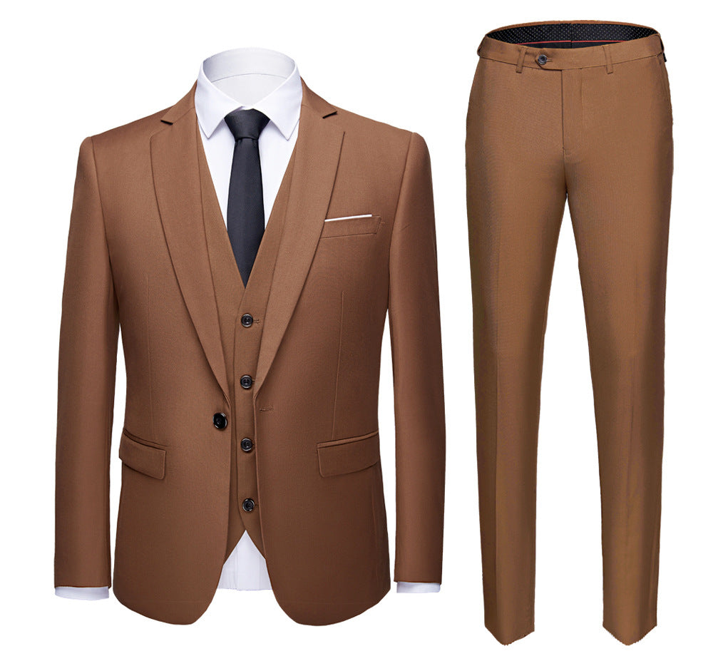 Men business suits wedding Dress Suit Set