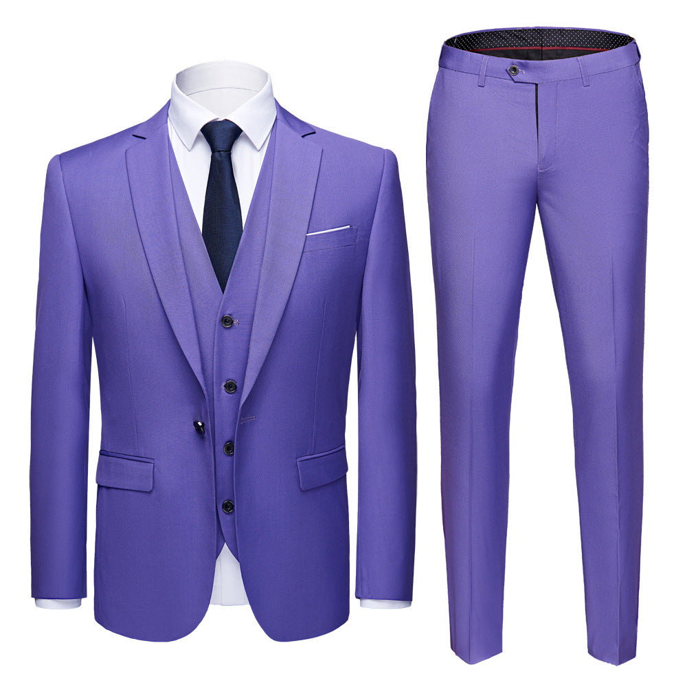 Men business suits wedding Dress Suit Set