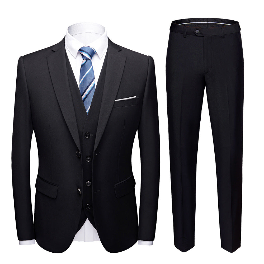 Men business suits wedding Dress Suit Set