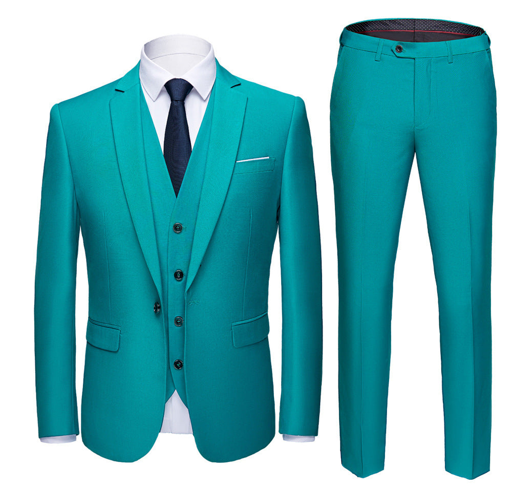 Men business suits wedding Dress Suit Set