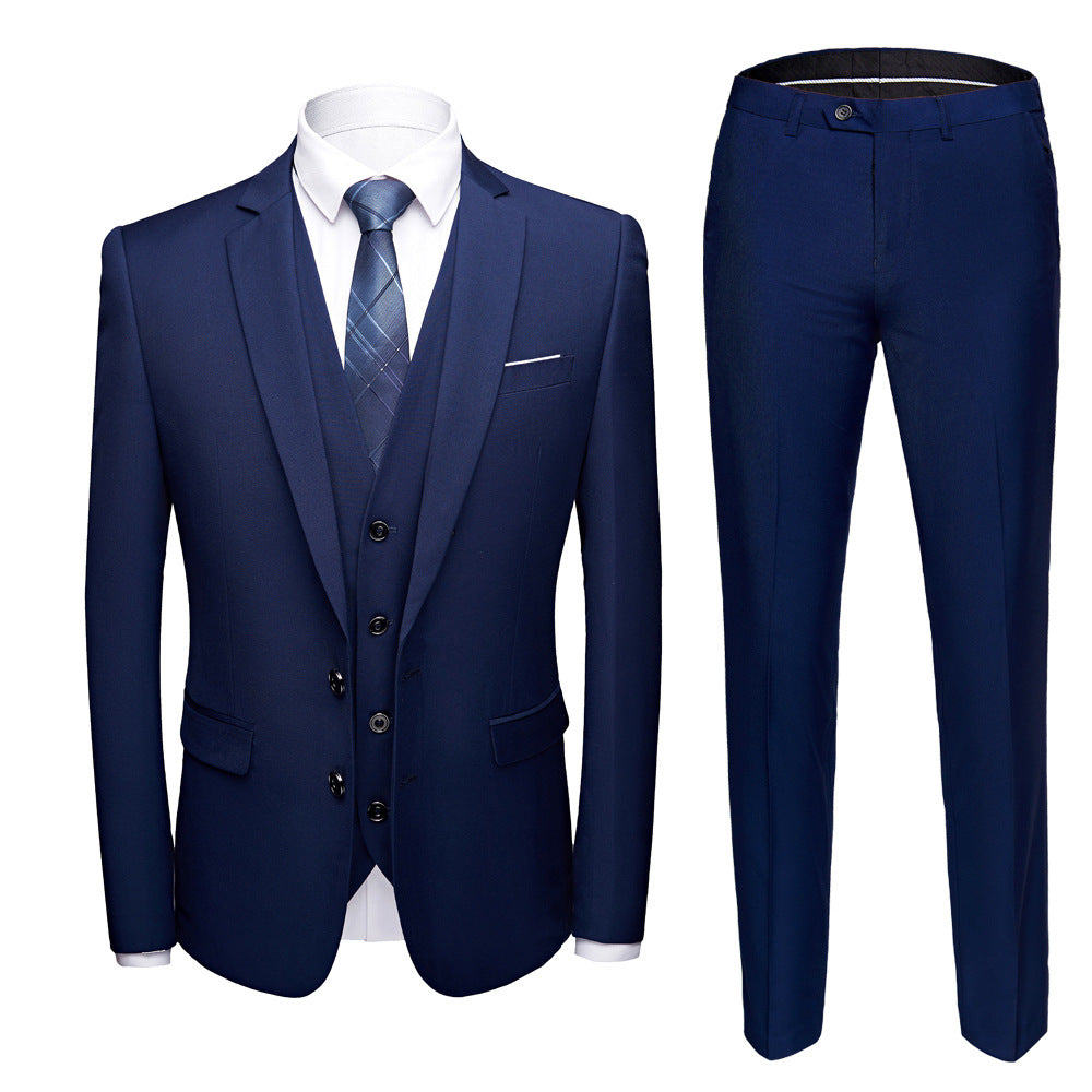 Men business suits wedding Dress Suit Set