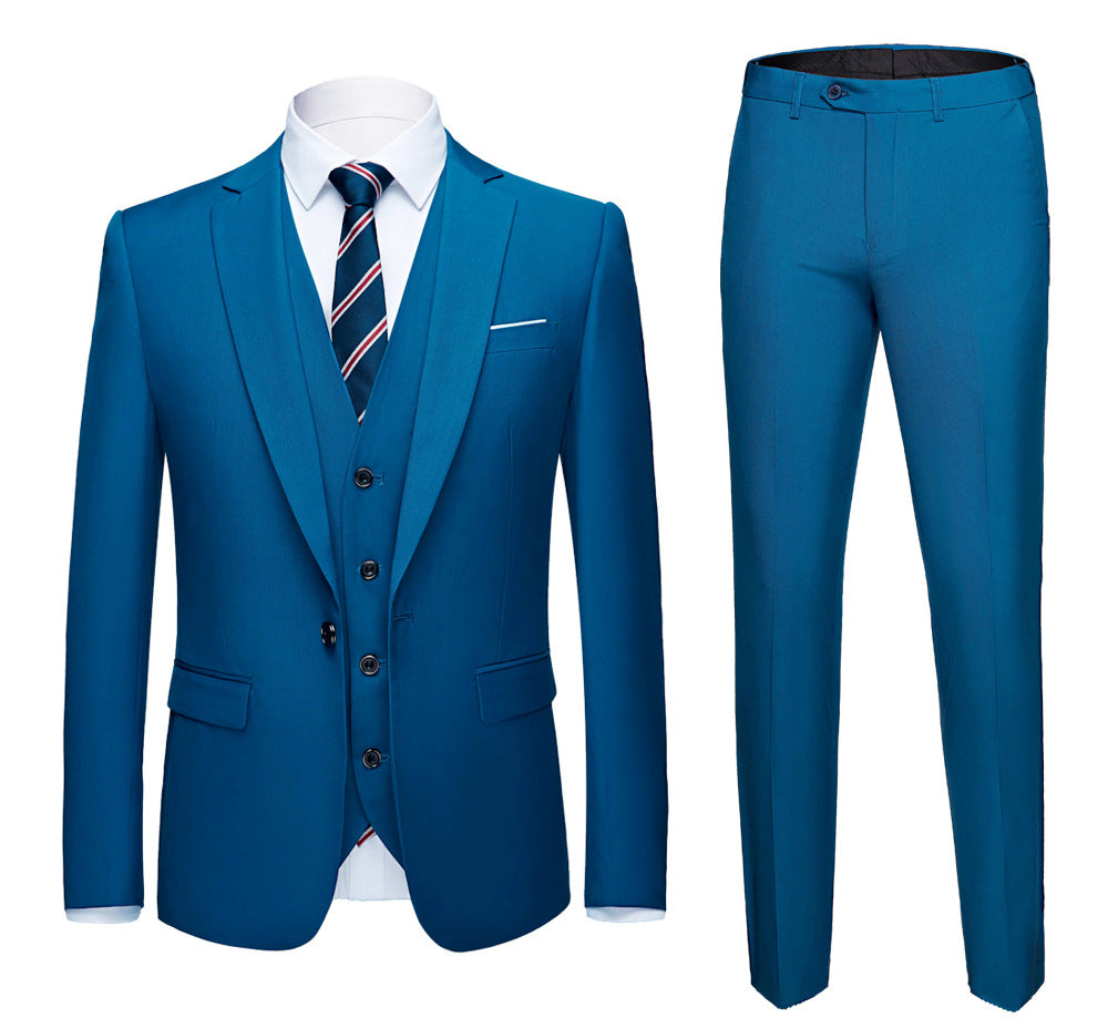 Men business suits wedding Dress Suit Set