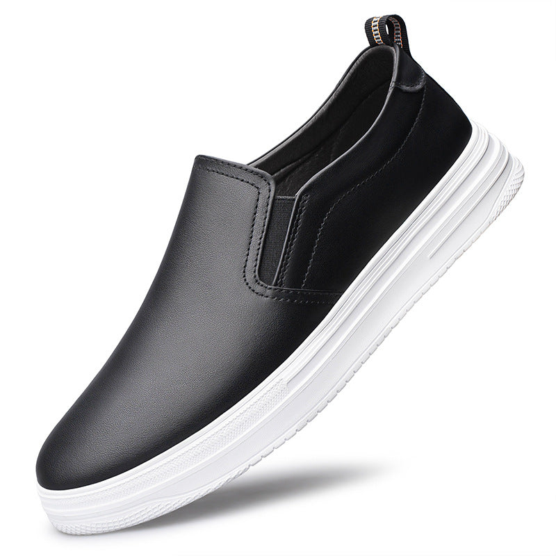 Men's lazy loafers breathable board shoes