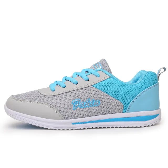 Flat shoes, mesh breathable mesh shoes, student sports and leisure shoes, running single shoes, sneakers for women