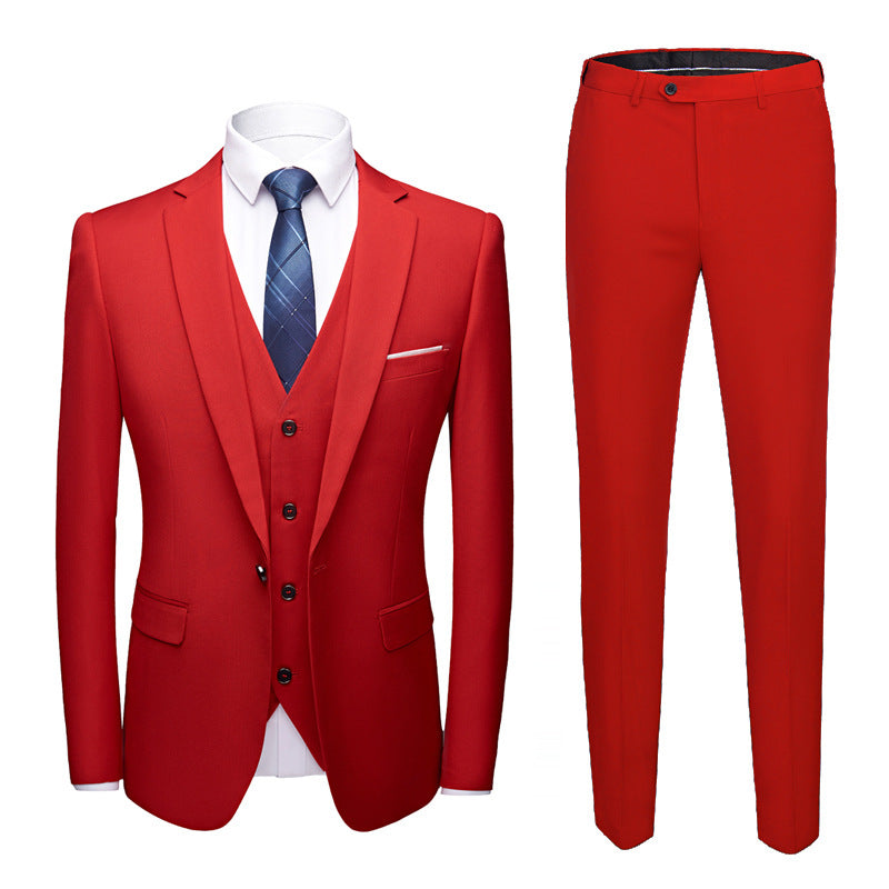 Men business suits wedding Dress Suit Set