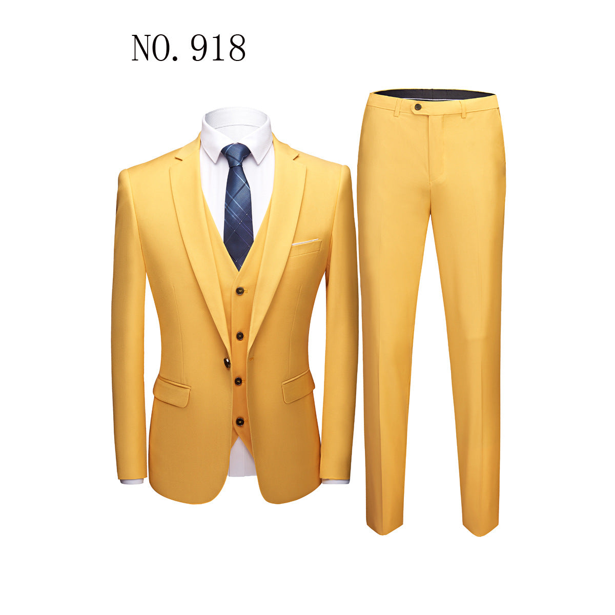 Men business suits wedding Dress Suit Set