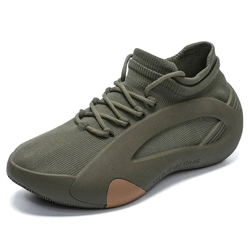 2025 New Men's Basketball Shoes Are Wear-resistant, Anti-slip, Casual Sports Shoes, Lightweight and Breathable Mesh Shoes