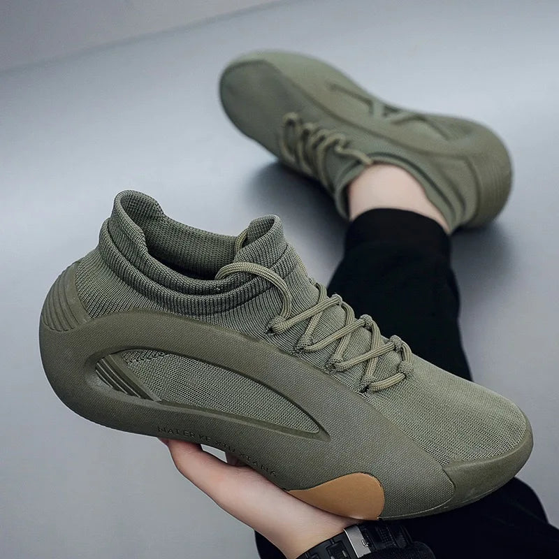 2025 New Men's Basketball Shoes Are Wear-resistant, Anti-slip, Casual Sports Shoes, Lightweight and Breathable Mesh Shoes