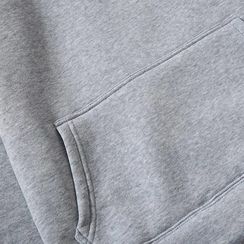 Men Sets Hoodie+Pants Two-Pieces Casual Solid Color SweatSuit Men Fashion Sportswear Fleece Set Tracksuit Men's clothing