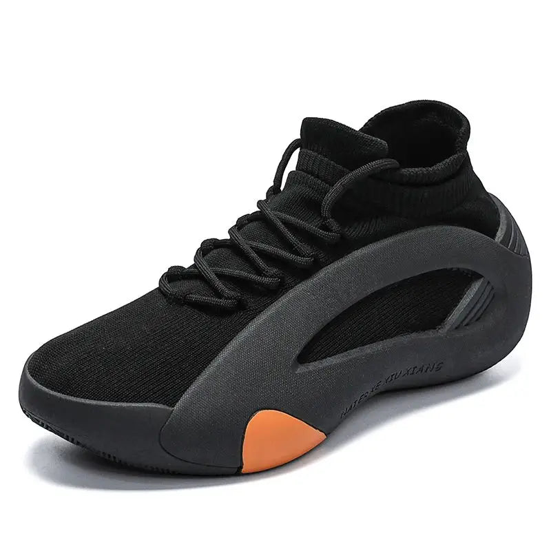 2025 New Men's Basketball Shoes Are Wear-resistant, Anti-slip, Casual Sports Shoes, Lightweight and Breathable Mesh Shoes