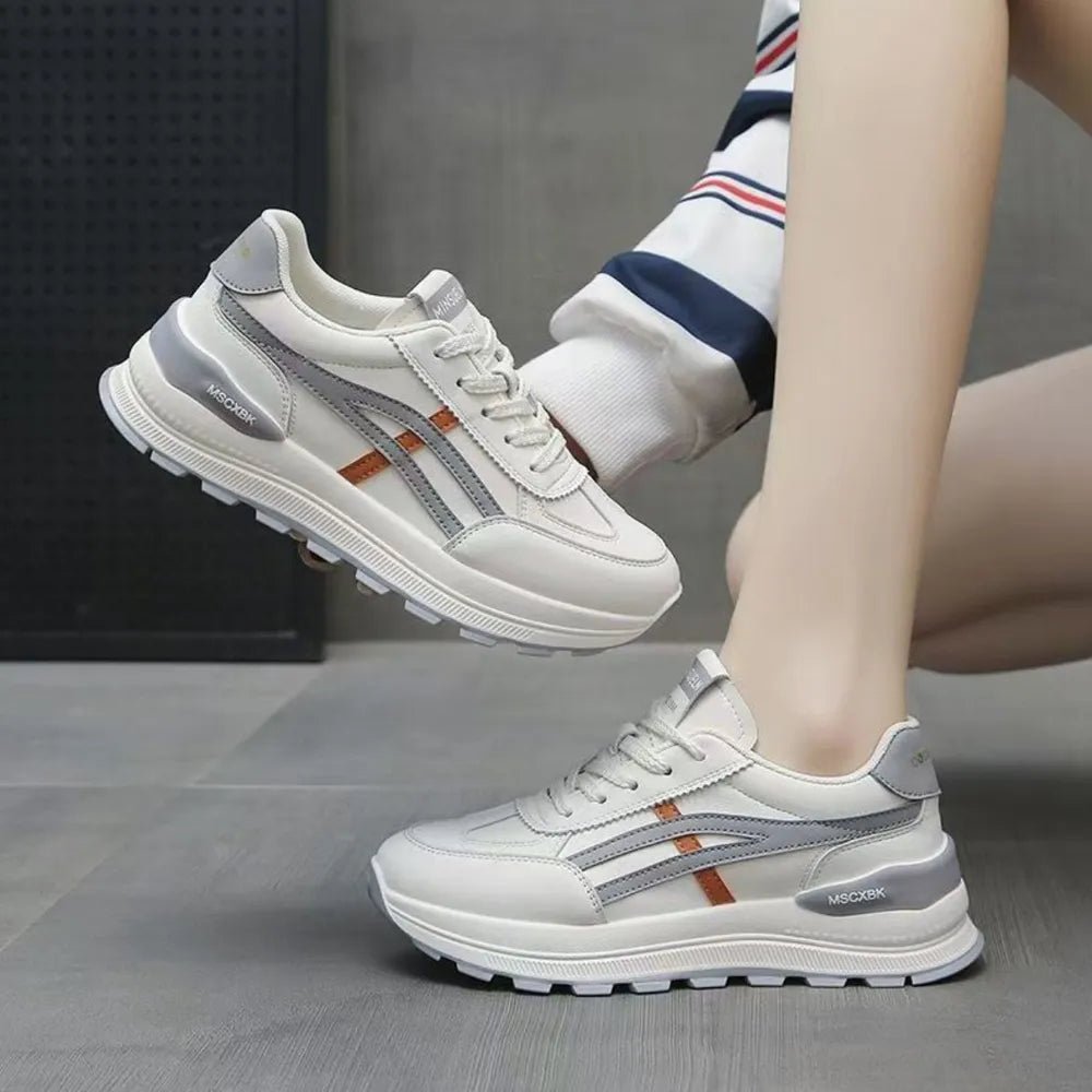Round Toe Lace - Up Athletic - Real fashion