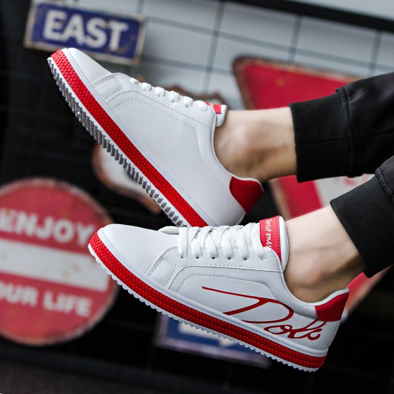 Versatile flat casual shoes student sports board shoes - Real fashion
