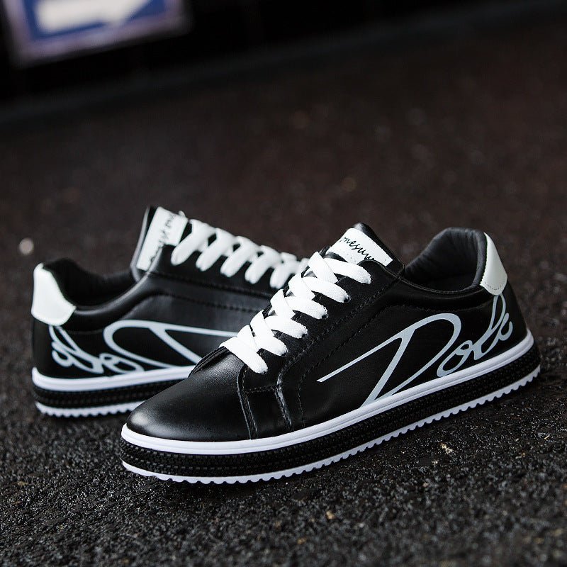 Versatile flat casual shoes student sports board shoes - Real fashion