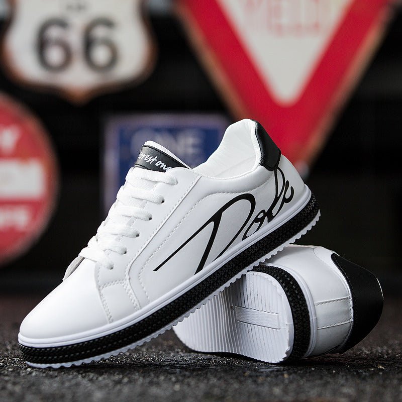 Versatile flat casual shoes student sports board shoes - Real fashion