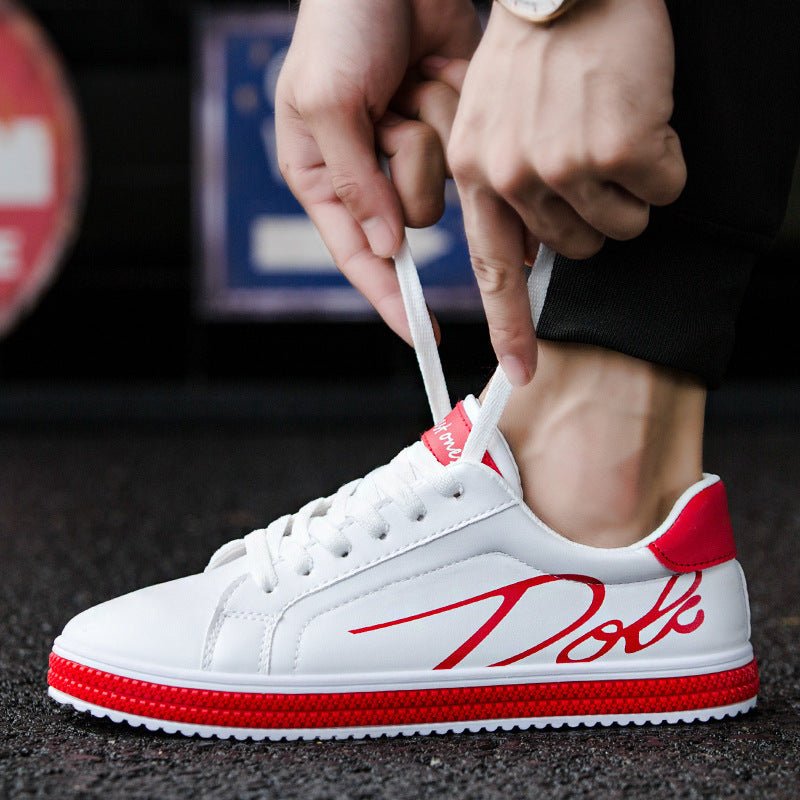 Versatile flat casual shoes student sports board shoes - Real fashion
