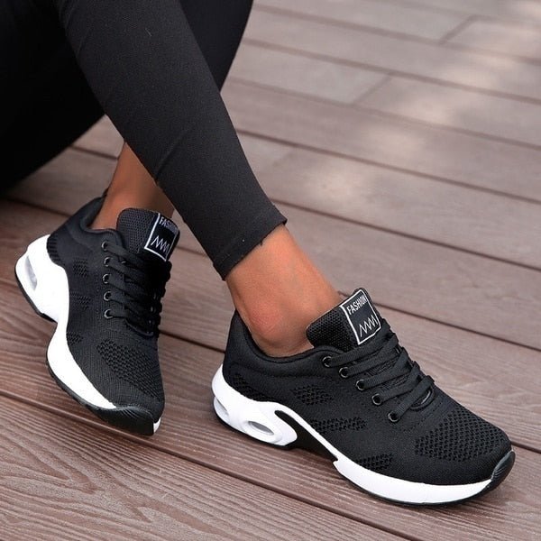 Women Running Shoes Breathable Casual Shoes Outdoor Light Weight Sports Shoes Casual Walking Sneakers Tenis Feminino Shoes - Real fashion