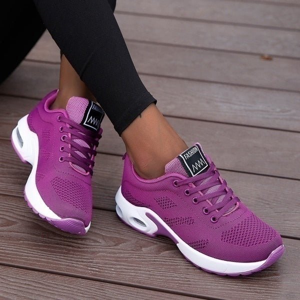 Women Running Shoes Breathable Casual Shoes Outdoor Light Weight Sports Shoes Casual Walking Sneakers Tenis Feminino Shoes - Real fashion