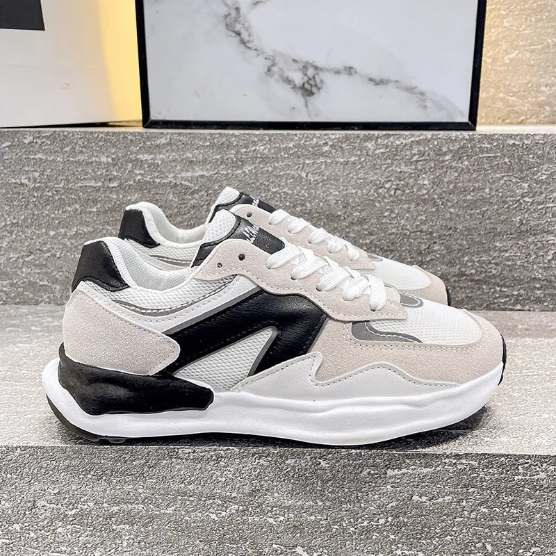 Women's shoes autumn versatile lightweight soft soled running shoes - Real fashion
